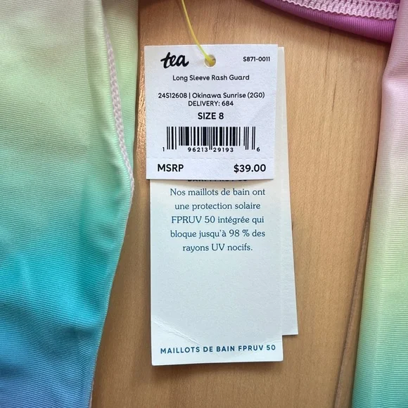 Tea Collection Rashguard and Bikini Bottoms Set - Picture 7 of 14